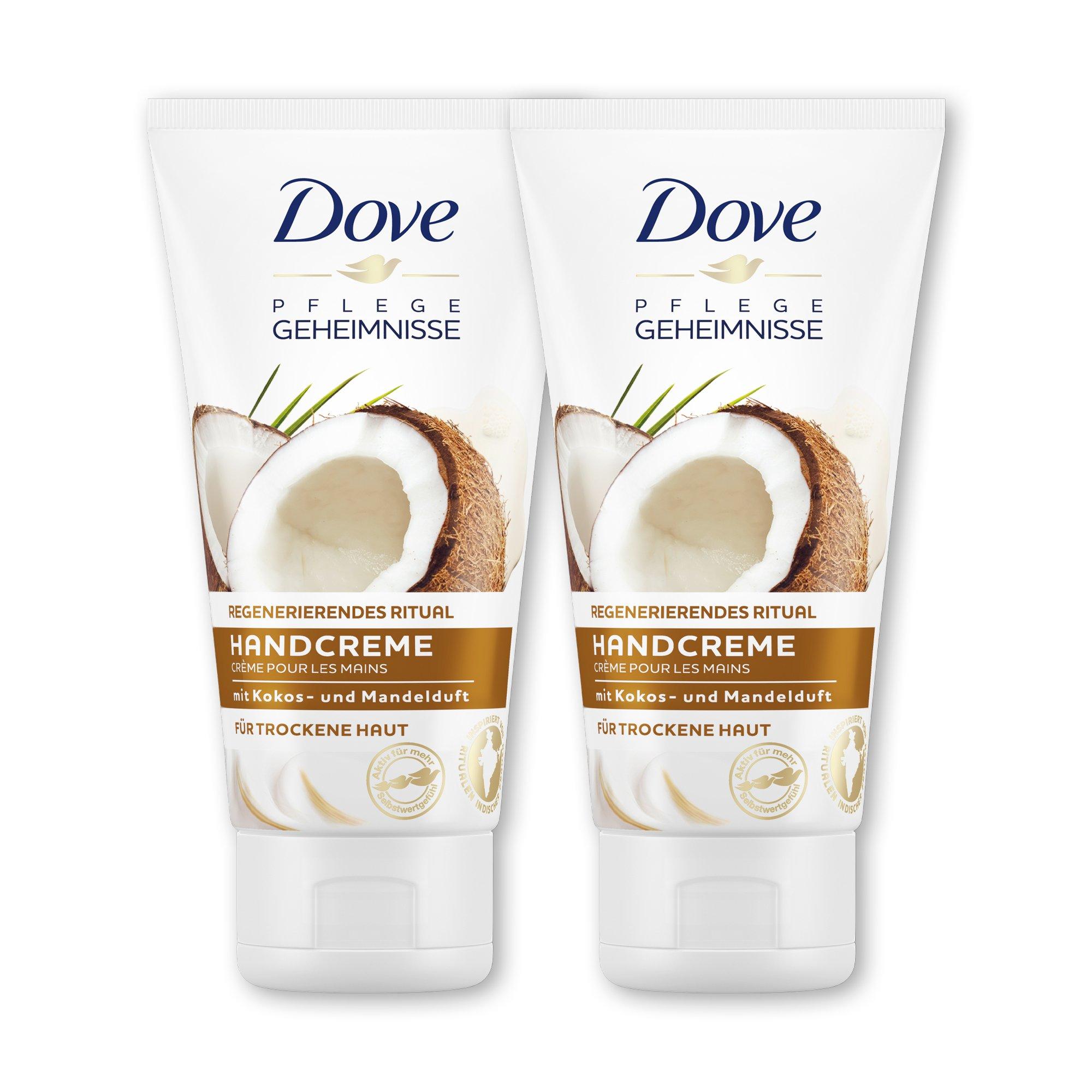 Dove Kokos Handcreme Regenerierendes Ritual Mit Kokos Und Mandelduft
