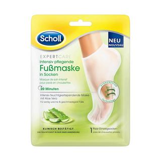 Scholl  Intensiv Pflegende Aloe Vera Fussmaske In Socken 