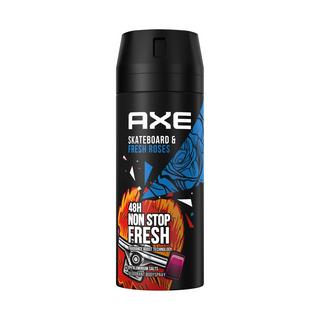 AXE Skateboard &Fresh roses Bodyspray Skateboard & Fresh Roses sans sels d'aluminium 