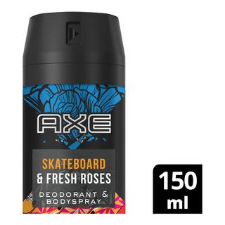 AXE Skateboard &Fresh roses Bodyspray Skateboard & Fresh Roses Senza Sali Di Alluminio 