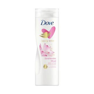 Dove Reiswasser & Lotusblüte Body Love Rituel rayonnant Lotion pour le corps pour tous les types de peau au lait de riz et parfum de fleur de lotus 