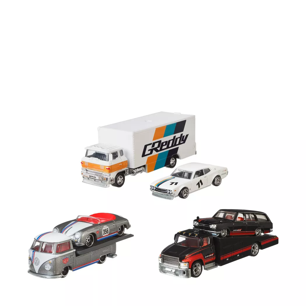Hot Wheels - Team Transport Cars, Zufallsauswahl, Multicolor