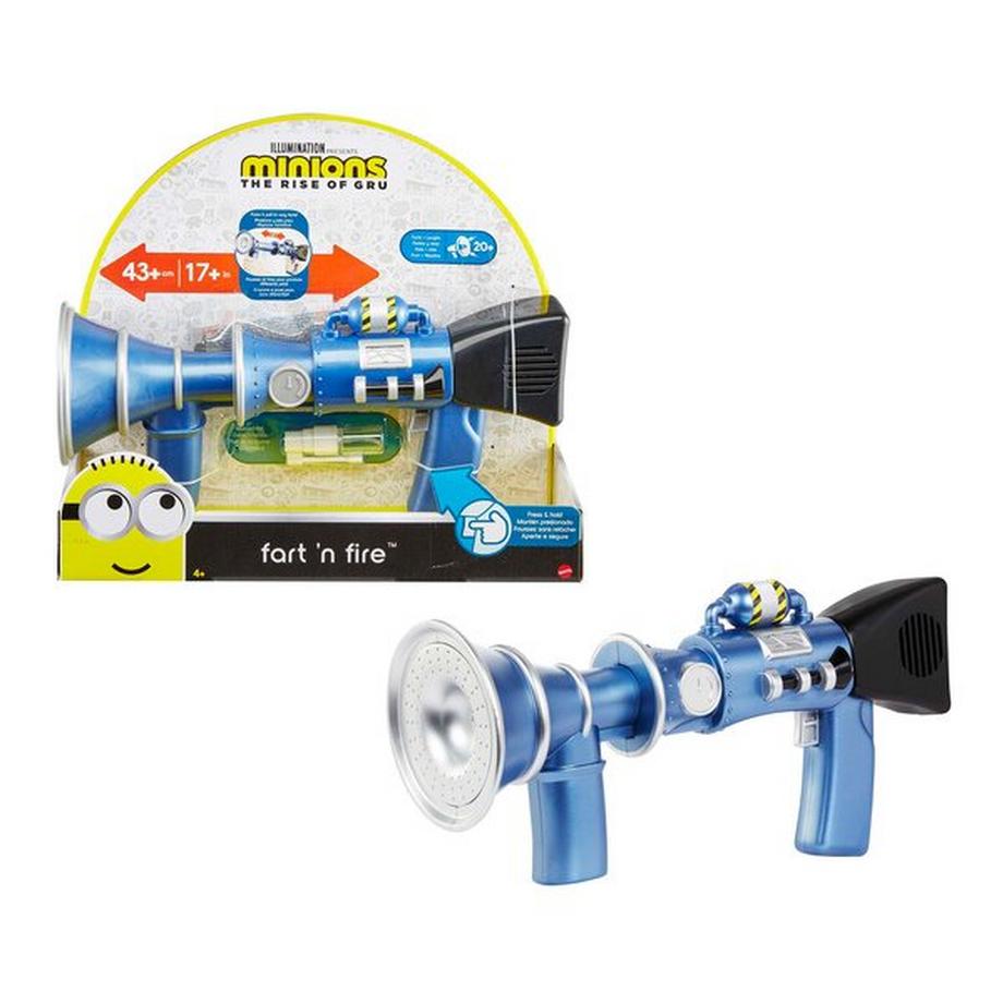 Mattel  Minions Fart 'N Fire Pistola per scoregge 