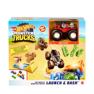 Hot Wheels Monster Truck Crash-Rampe