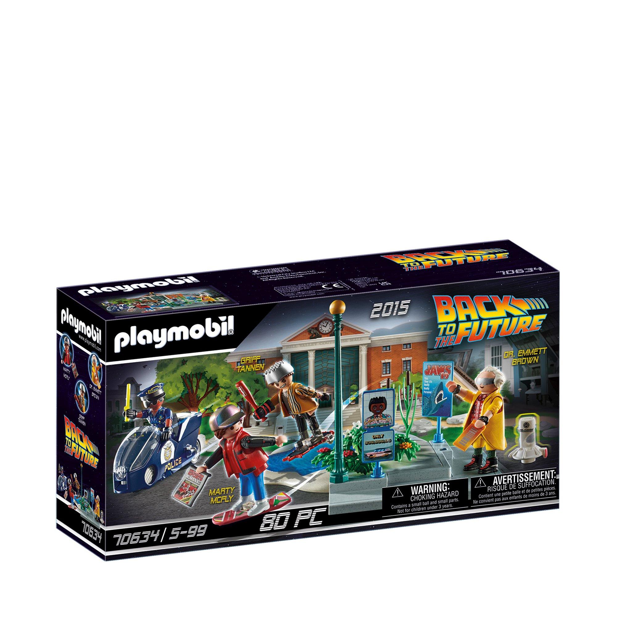 Image of Playmobil 70634 Back to the Future Part II Verfolgung mit Hoverboard