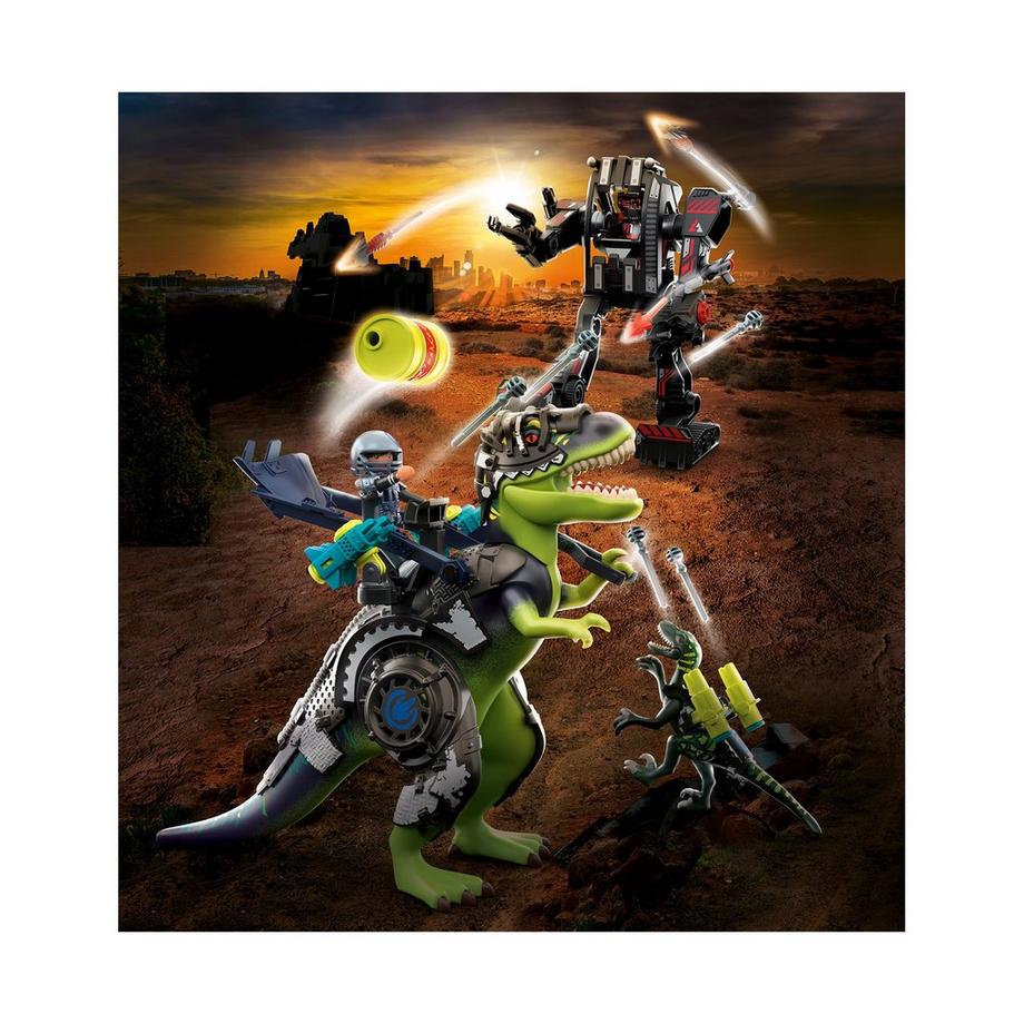 Playmobil  70624 T-Rex, battaglia tra giganti 