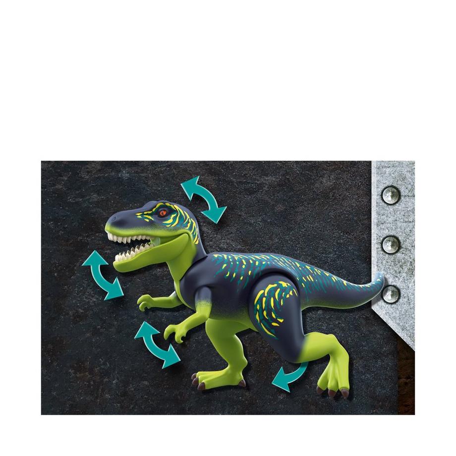 Playmobil  70624 T-Rex, battaglia tra giganti 