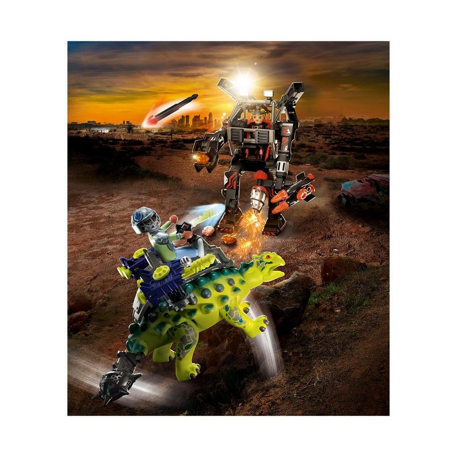 Playmobil  70626 Saichania et Robot soldat 