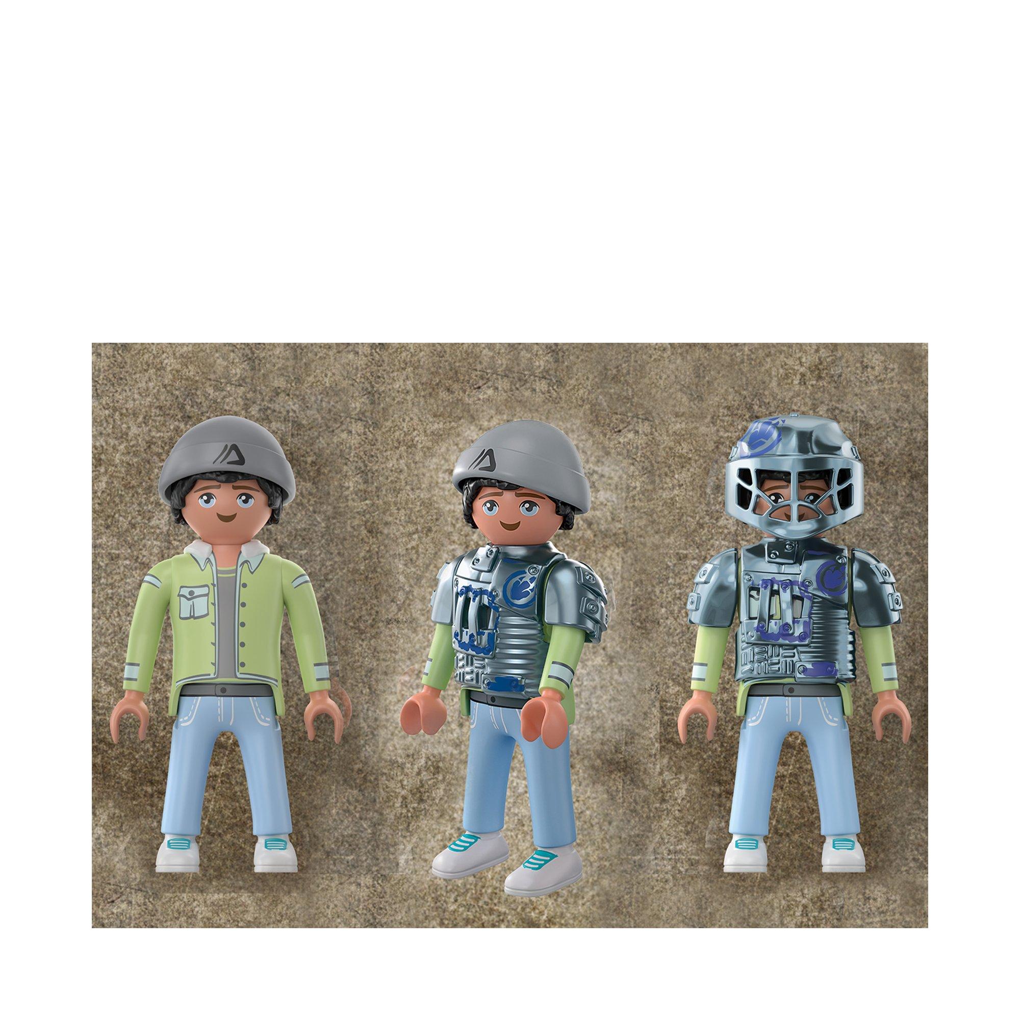 Playmobil  70626 Saichania, Abwehr des Kampfläufers 