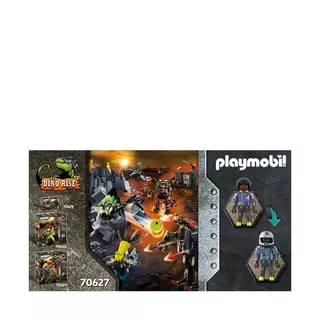 Playmobil Dino Rise Tricératops Et Soldats (71262)