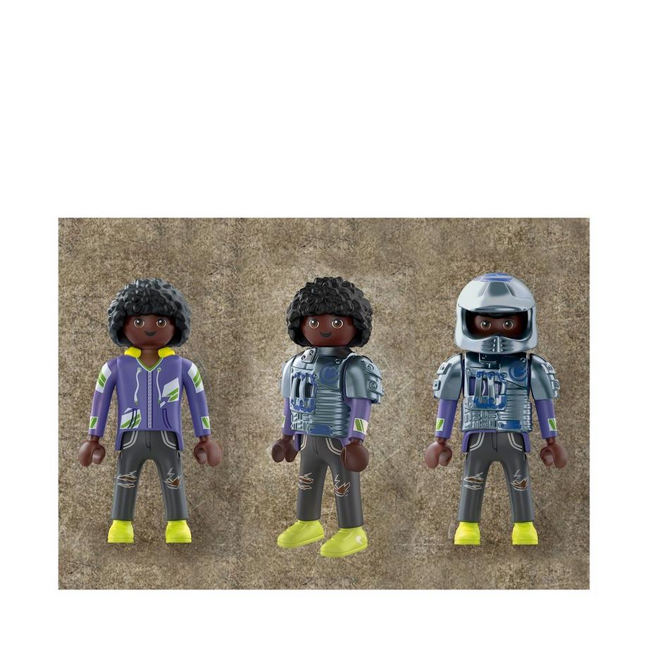 Playmobil  70627 Triceratopo, assalto alle pietre leggendarie 