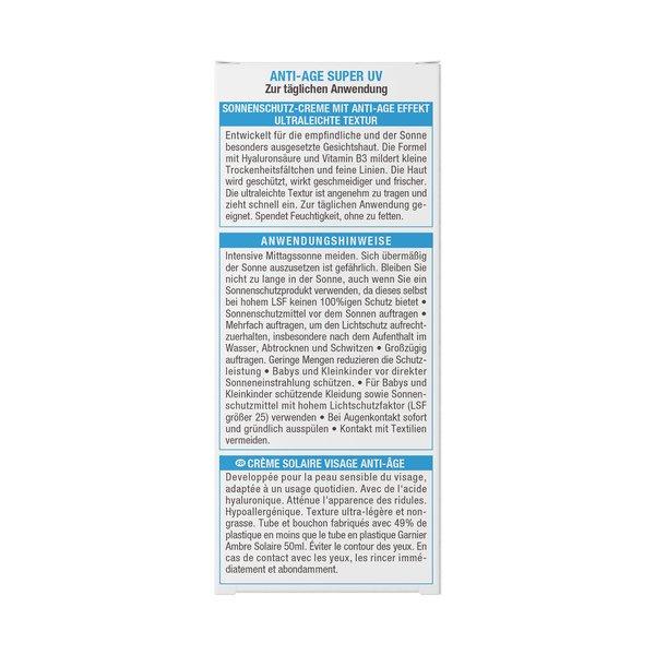 GARNIER LSF 30 Garnier AmbSola Sens UV LSF30 