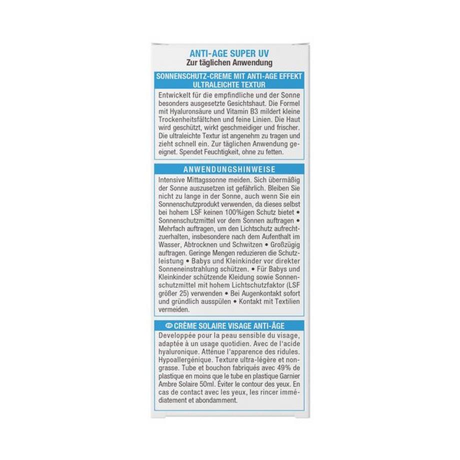 GARNIER LSF 30 Garnier AmbSola Sens UV LSF30 