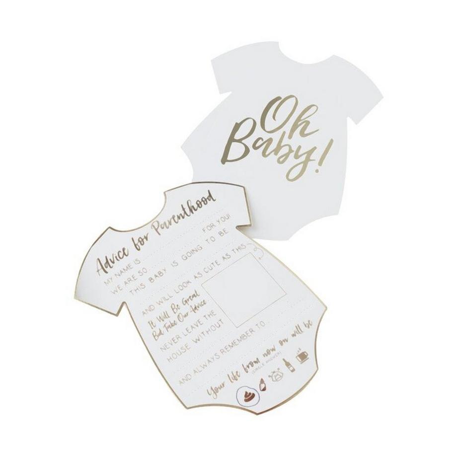 Cartes d'invitation Oh Baby