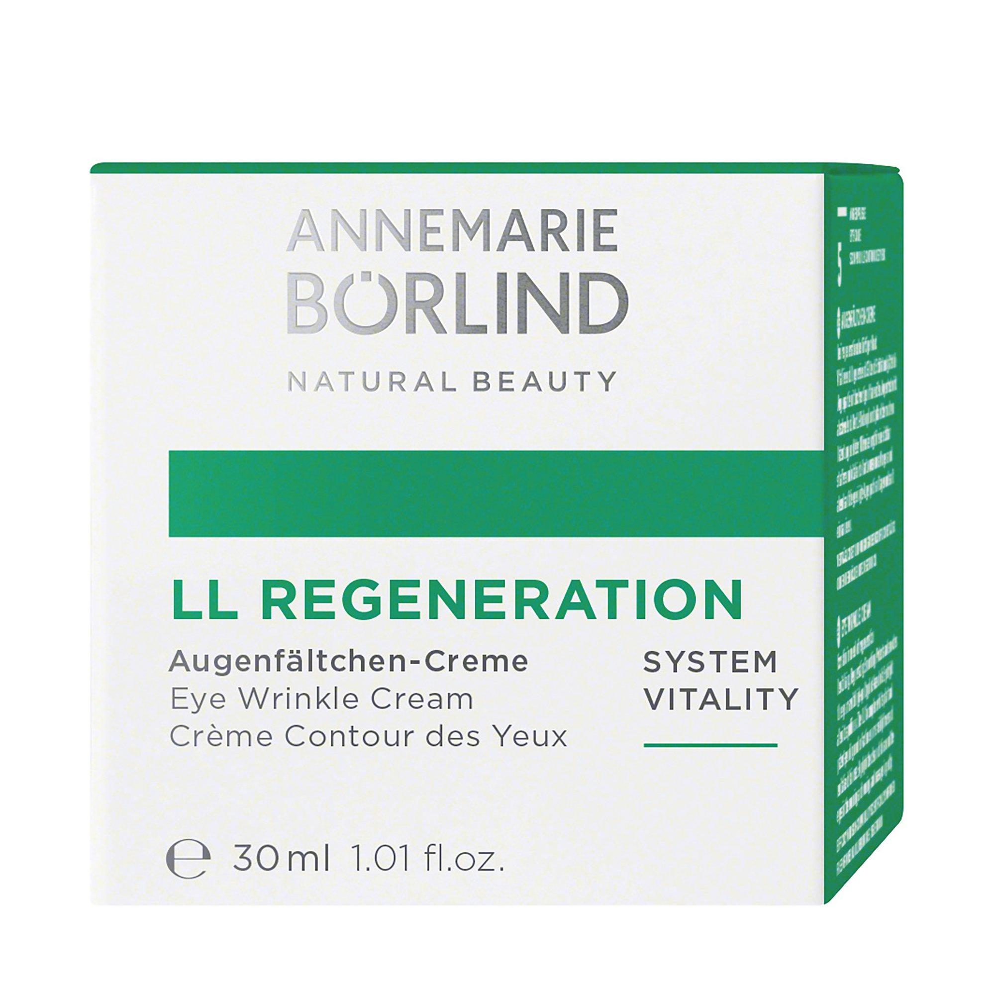 Annemarie Börlind LL Regeneration Augenfältchen-Creme Ll Regeneration Crème Contour Des Yeux 