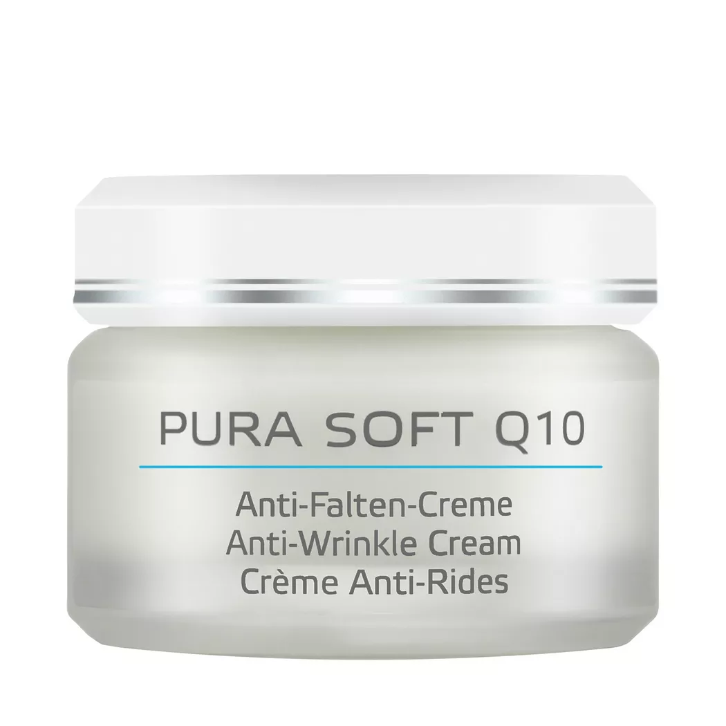 Annemarie Börlind - Pura Soft Q10 Crème Anti-Rides, Soins Spéciaux, 50 ml