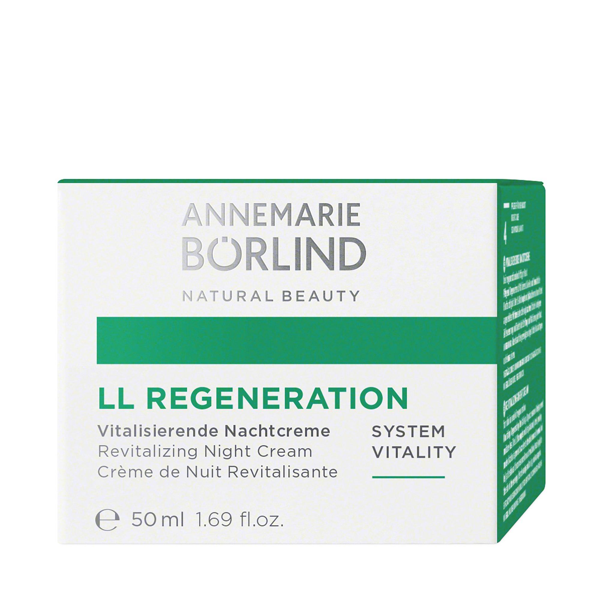 Annemarie Börlind LL REGENERATION Crème de Nuit Revitalisante 