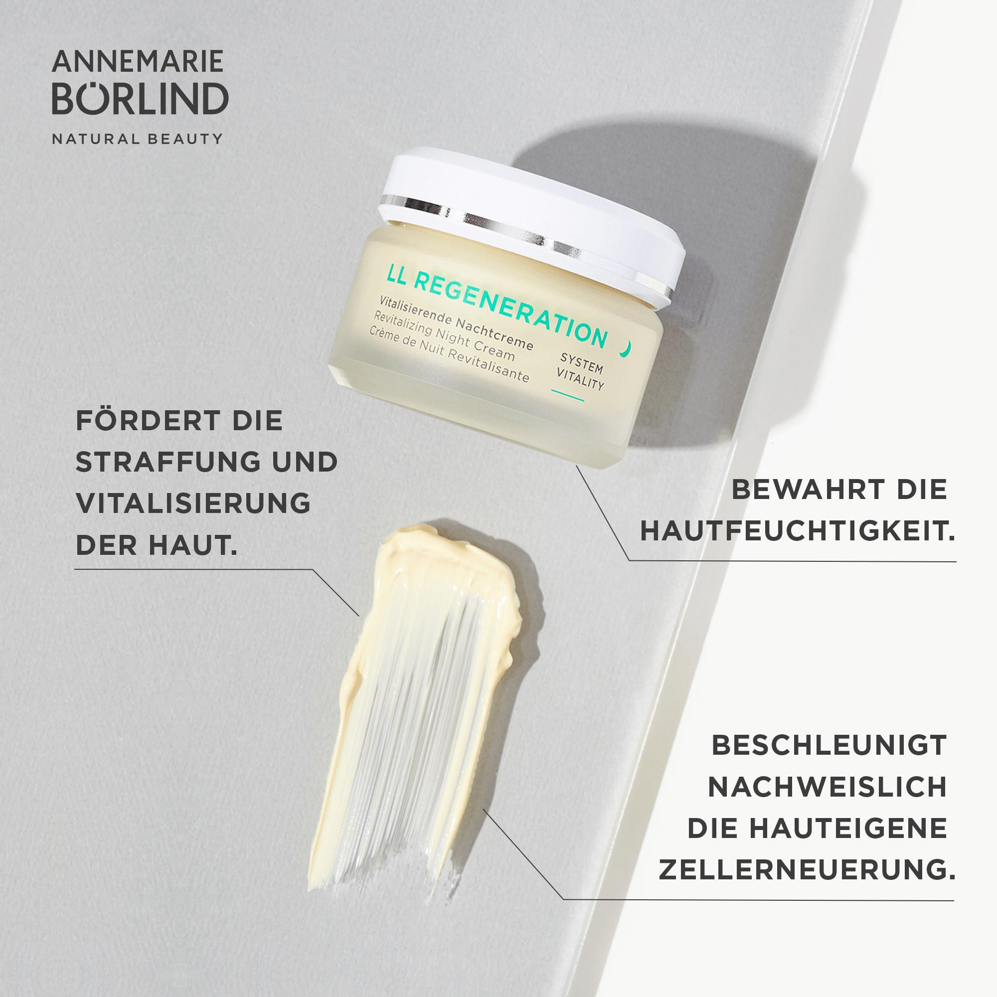 Annemarie Börlind LL REGENERATION Crème de Nuit Revitalisante 