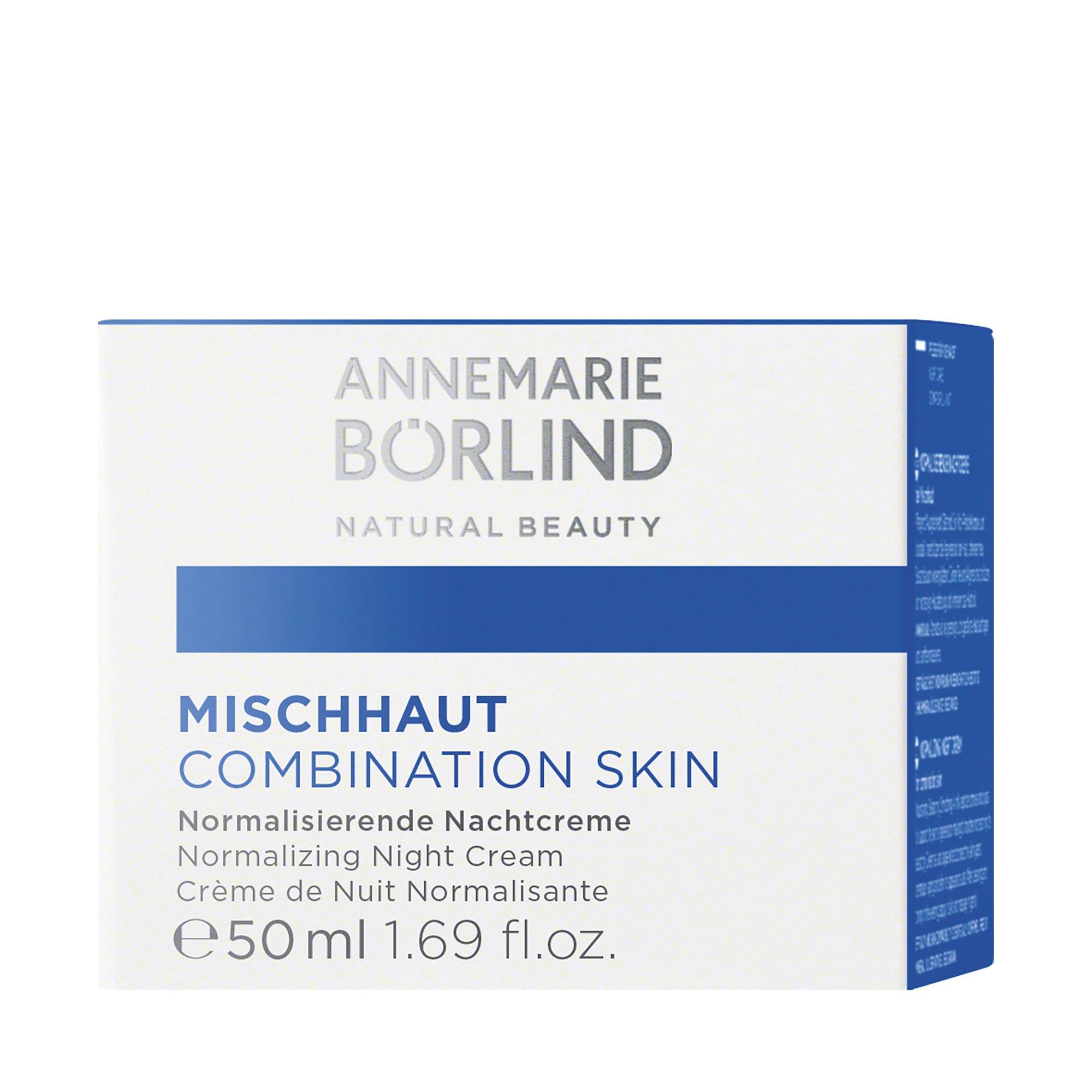 Annemarie Börlind SYSTEM BALANCE Crema notte normalizzante per pelle mista 