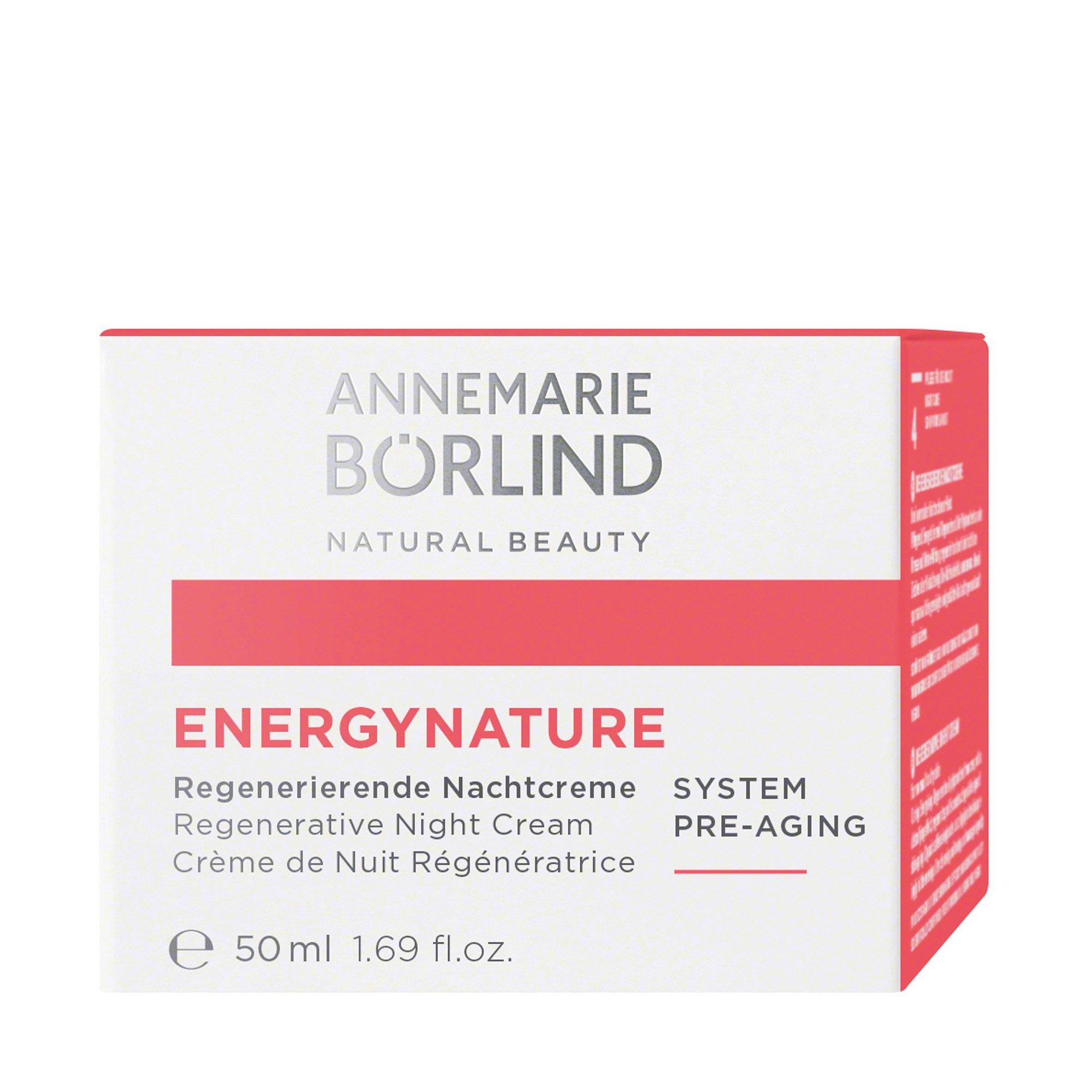 Annemarie Börlind ENERGYNATURE Crème de Nuit Régénératrice  