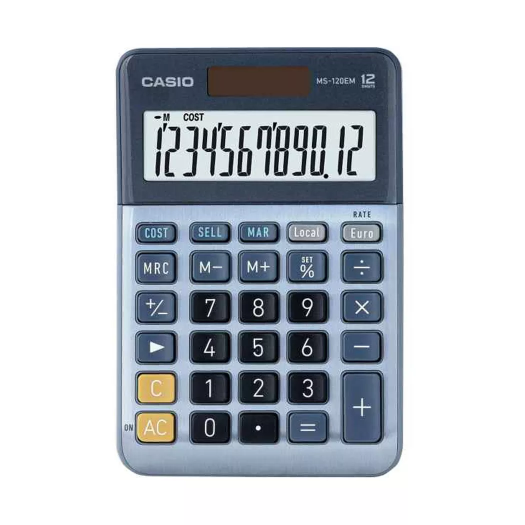 CASIO – Taschenrechner, Dreifarbig