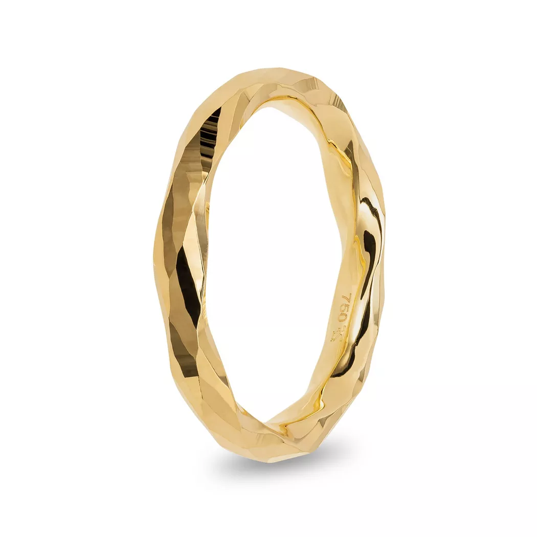 L' Atelier Gold 18 Karat by Manor - Ring, 54, Gelbgold 5
