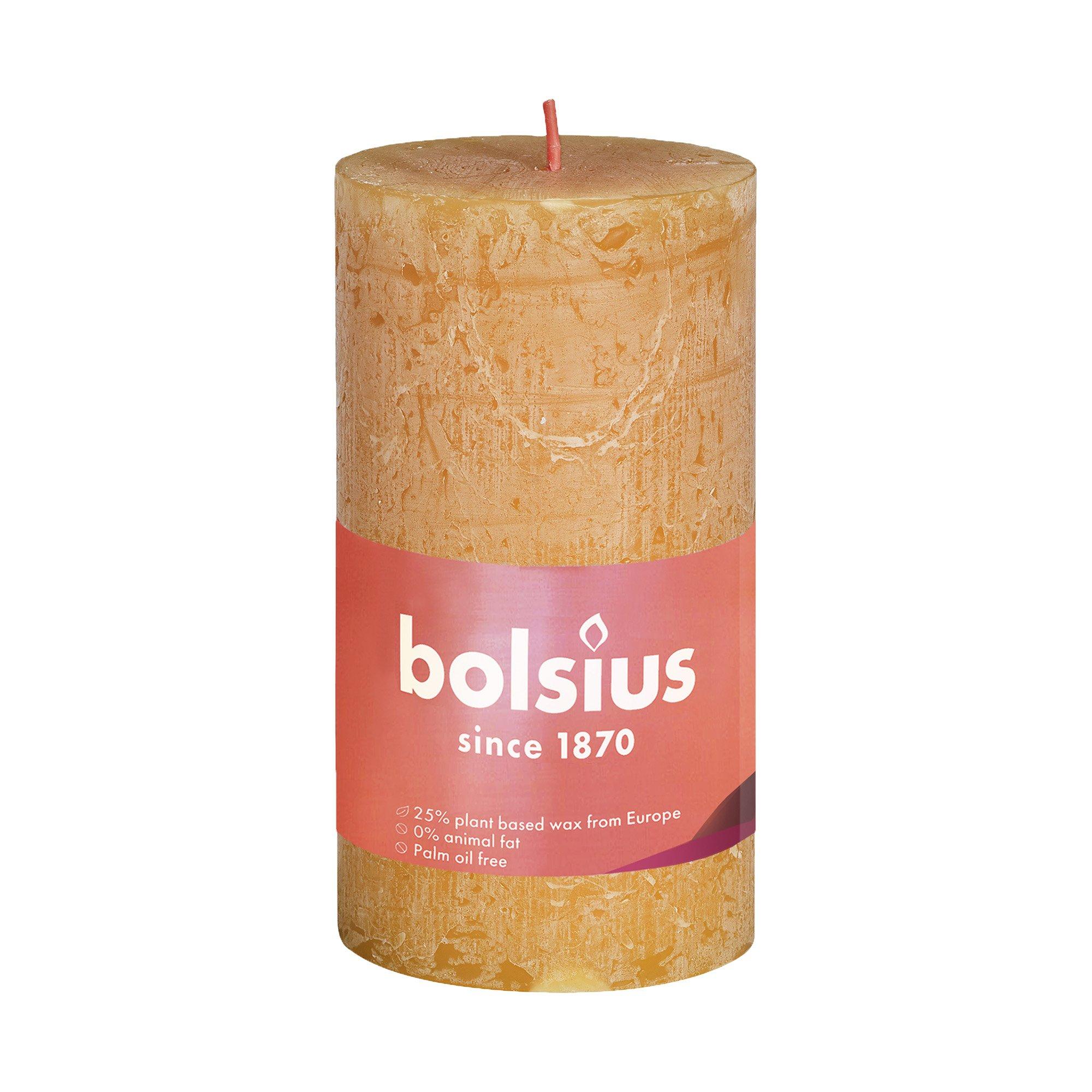 bolsius Candela Giallo a nido d'ape\n 