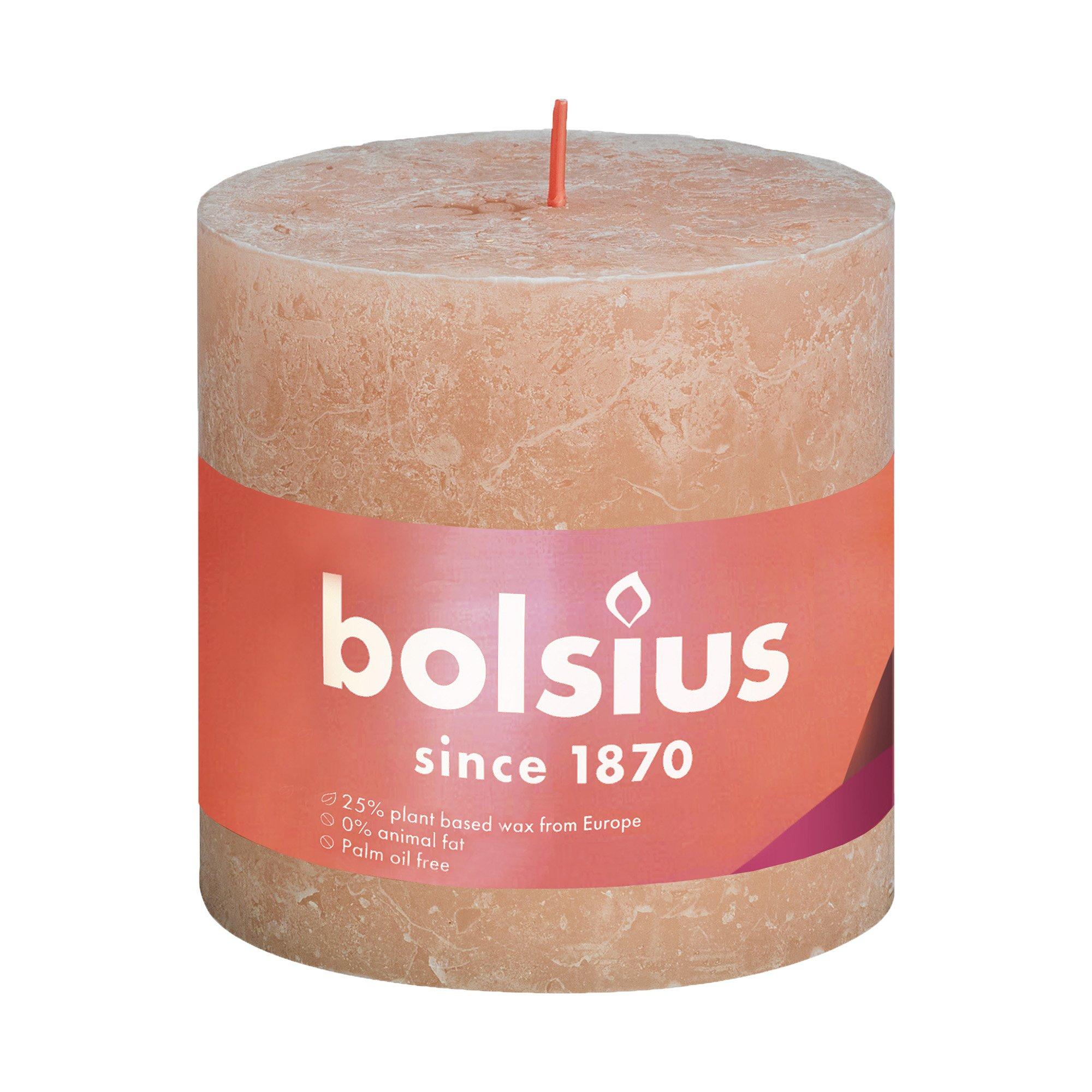bolsius Bougie Rose brumeux\n 