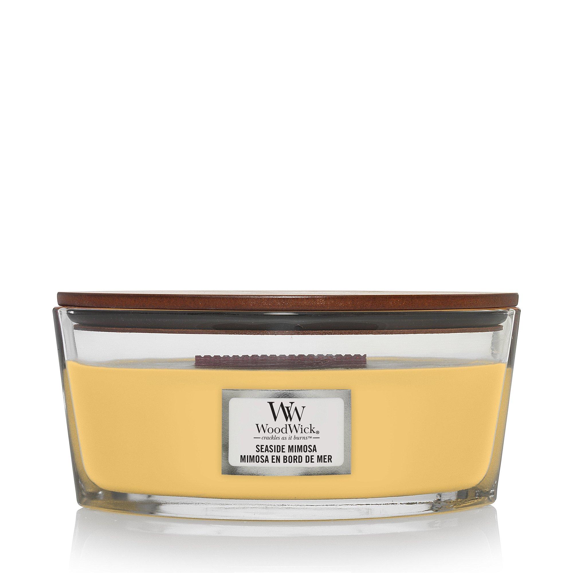 WoodWick Bougie parfumée Seaside Mimosa 