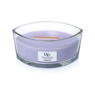 WoodWick Candela nel bicchiere Lavender Spa 
