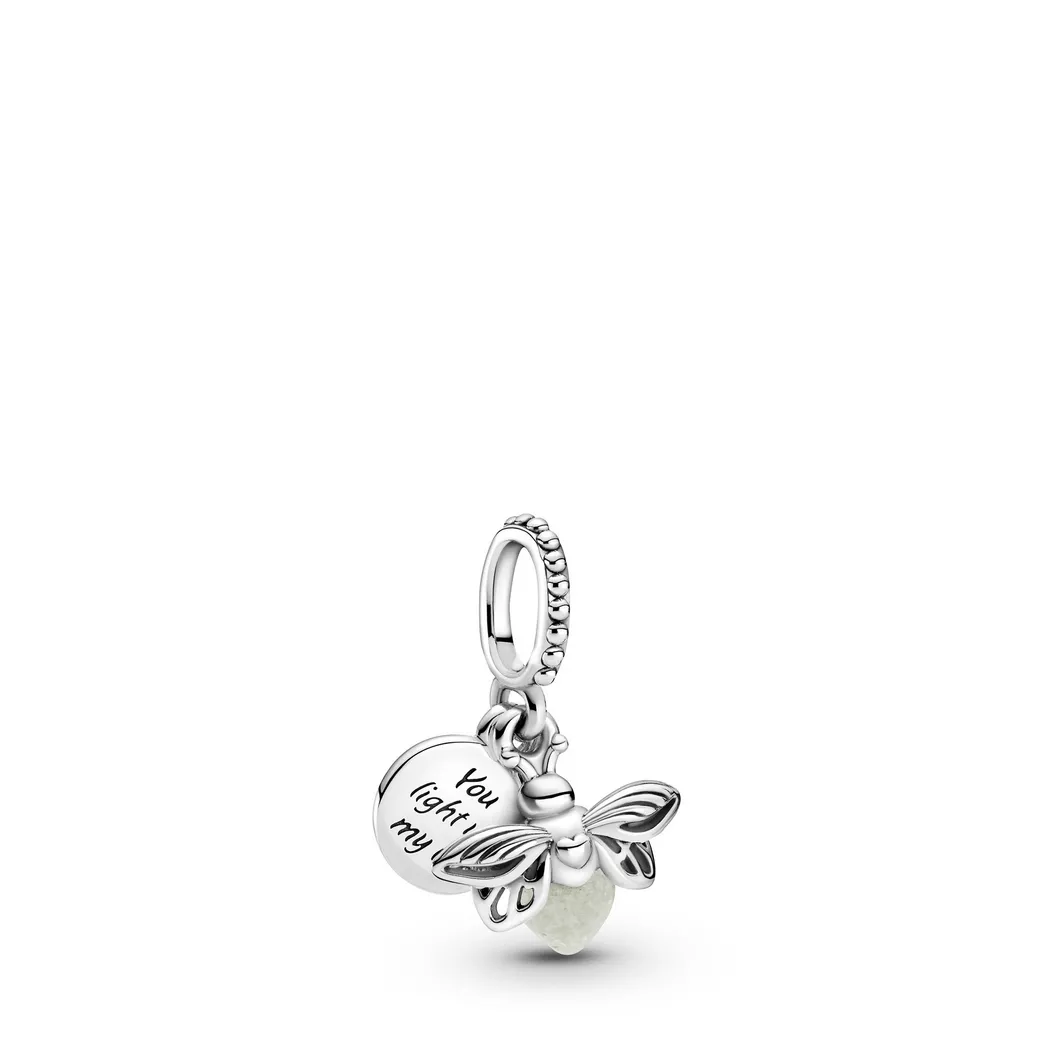 Pandora Glow-in-the-dark Firefly Dangle Charm