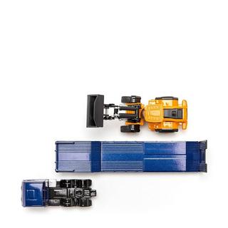 siku  MAN LKW mit Tieflader und JCB Radlader 