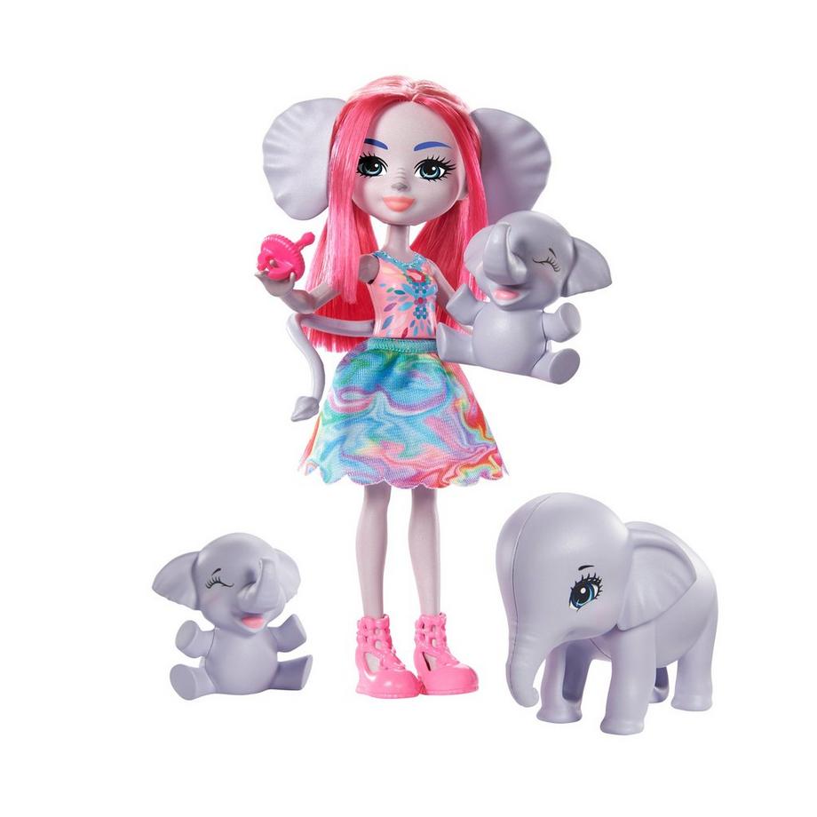 Enchantimals  Esmeralda Eléphant & Elephanteaux 