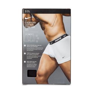 NIKE Everyday Cotton Stretch Trio Pack Trunk, Baumwolle 
