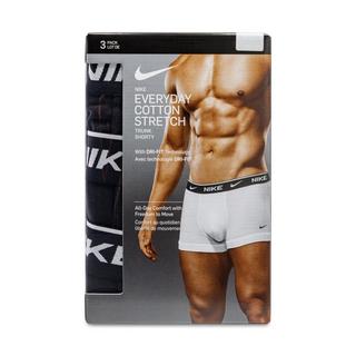 NIKE Everyday Cotton Stretch Trio Pack Trunk, Baumwolle 