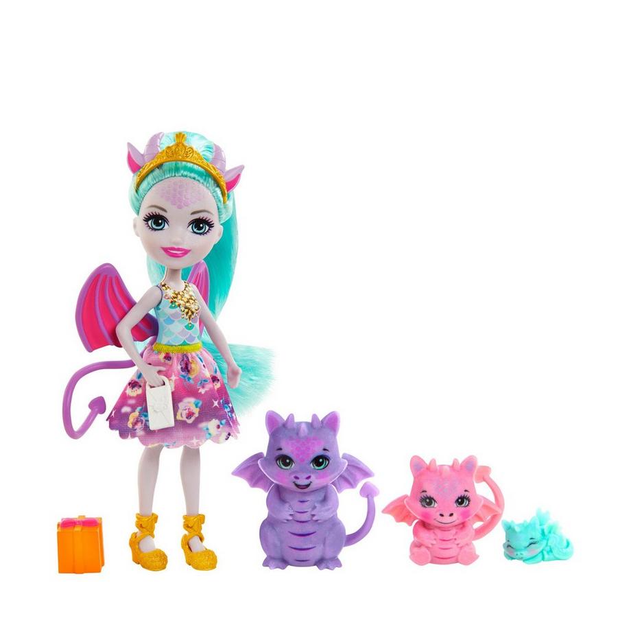 Enchantimals  Royals Deanna Drachen Familie 