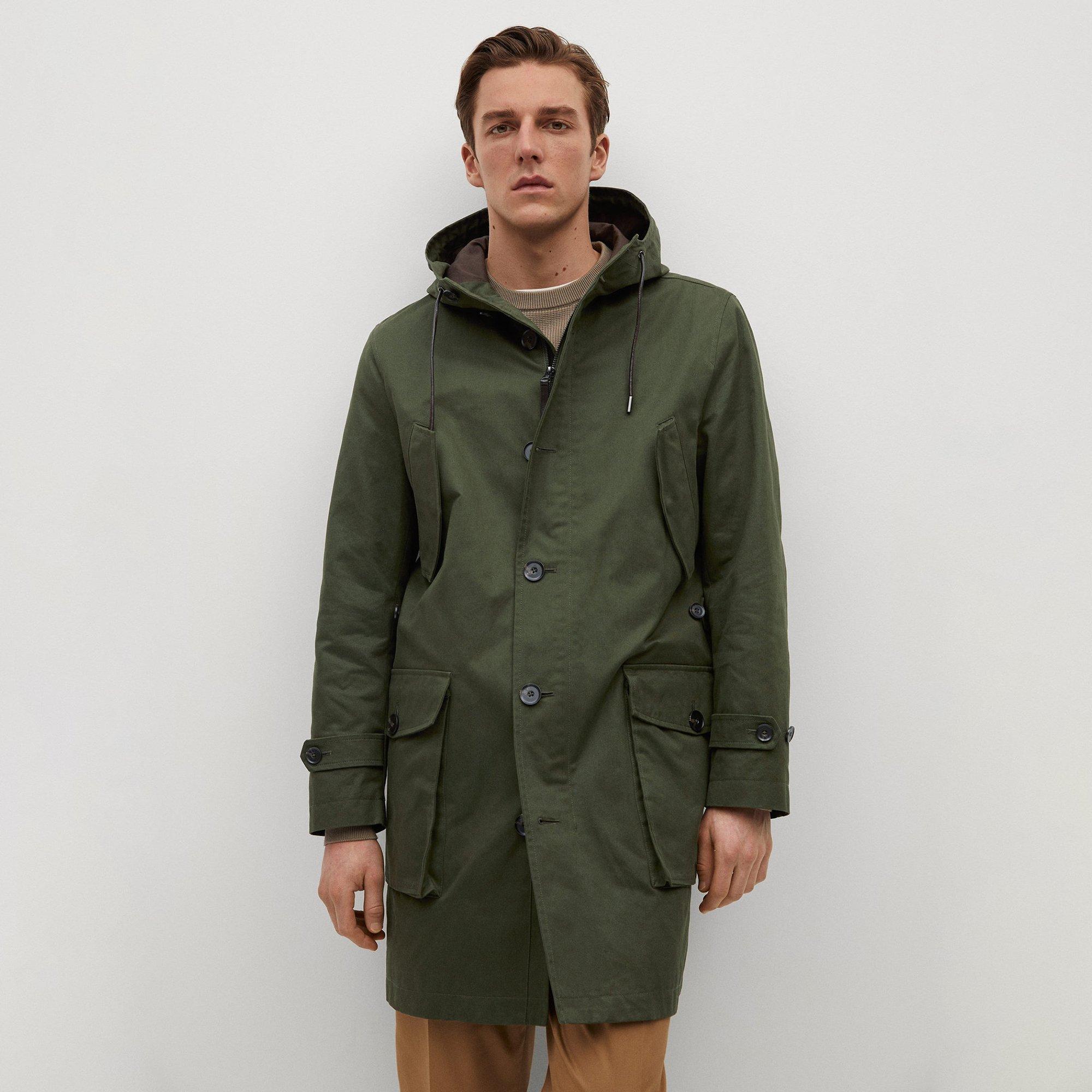 Parka best sale mango homme