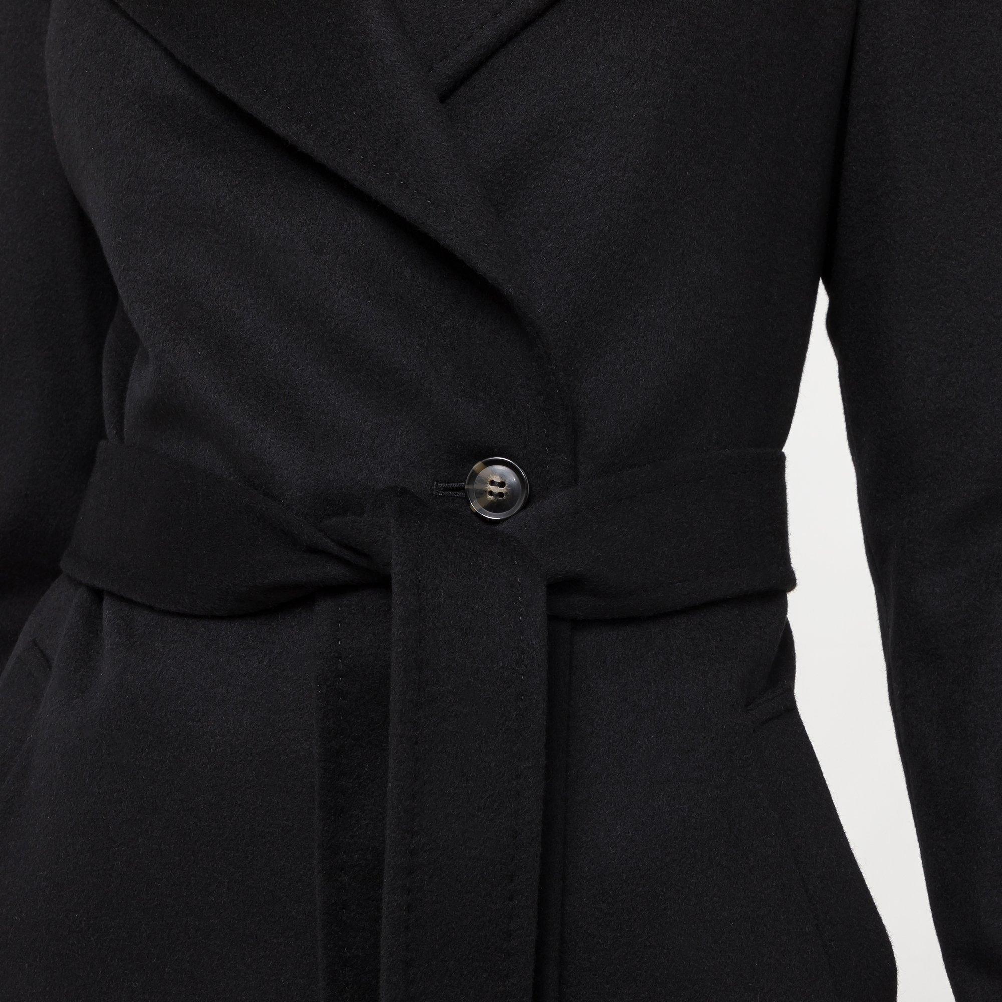 Manor Woman Langer Cashmere Mantel Gerader Fit  