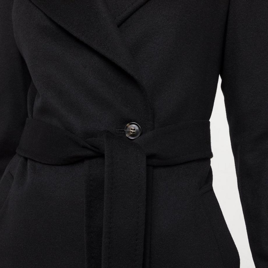 Manor Woman Manteau Long Cachemire Coupe Droite  