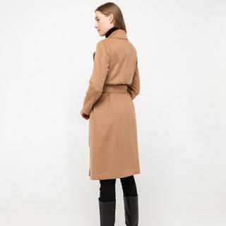 Manor Woman Manteau Long Cachemire Coupe Droite  