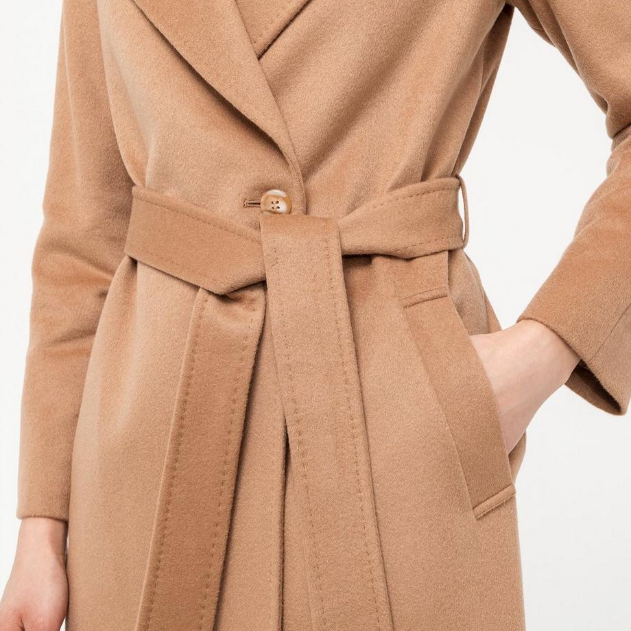 Manor Woman Langer Cashmere Mantel Gerader Fit  