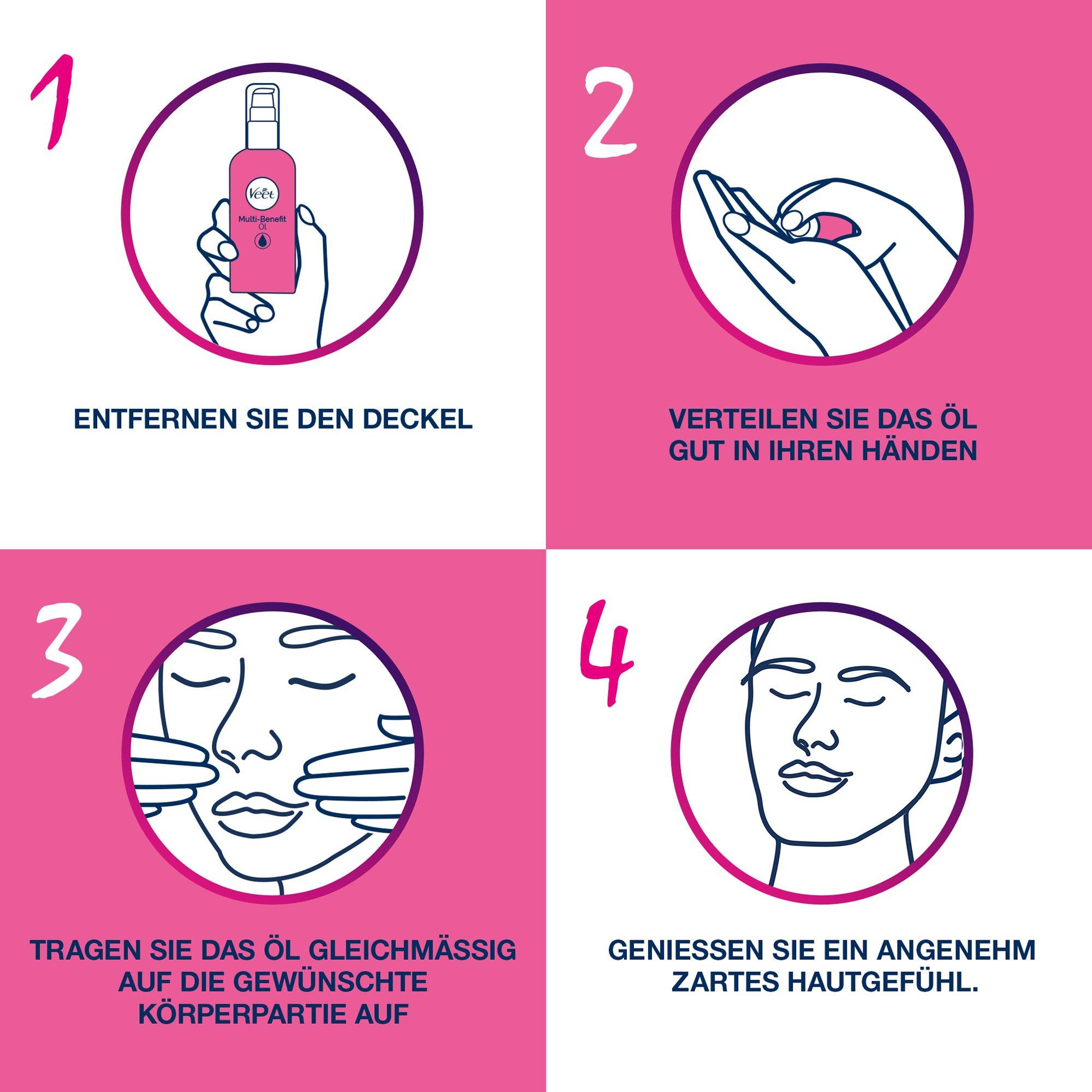 Veet Multi-Benefit Multi-Benefit Pflege Öl 