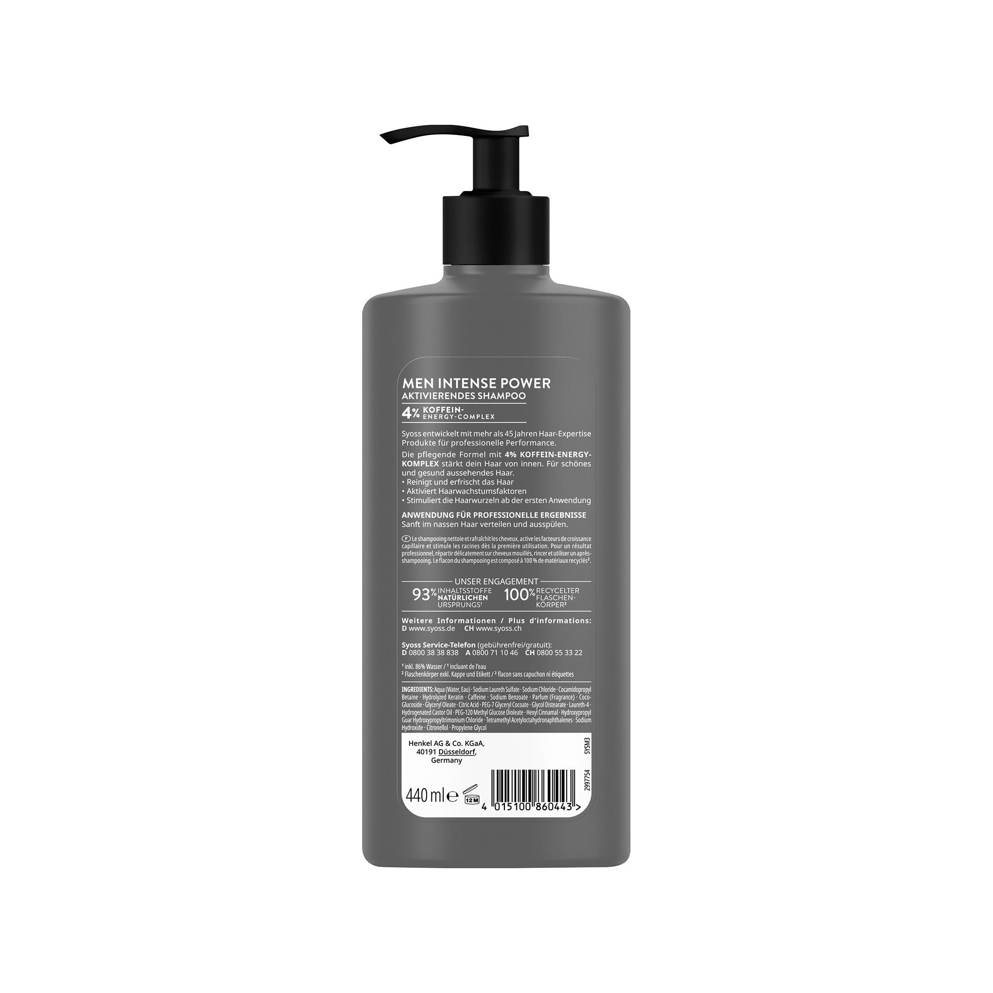 syoss Men Power Men Power Shampoo  