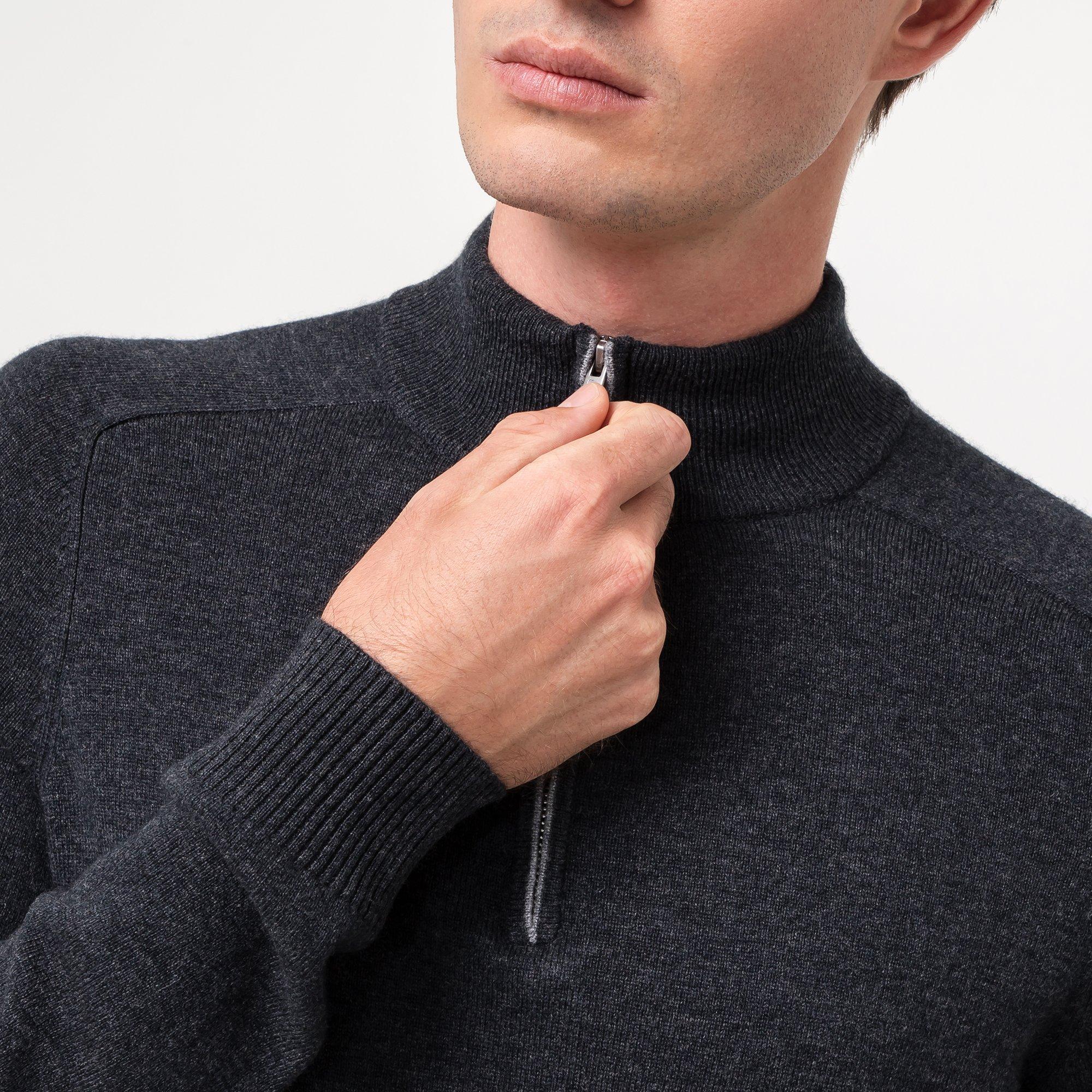 Manor Man Maglione collo alto Cashmere Blend  