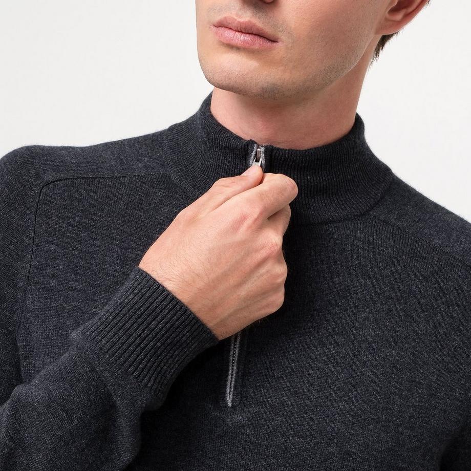 Manor Man Pull col montant Cashmere Blend  