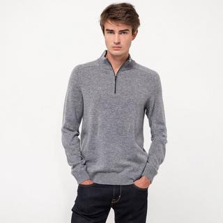 Manor Man Cashmere Blend Stehkragen Pullover  
