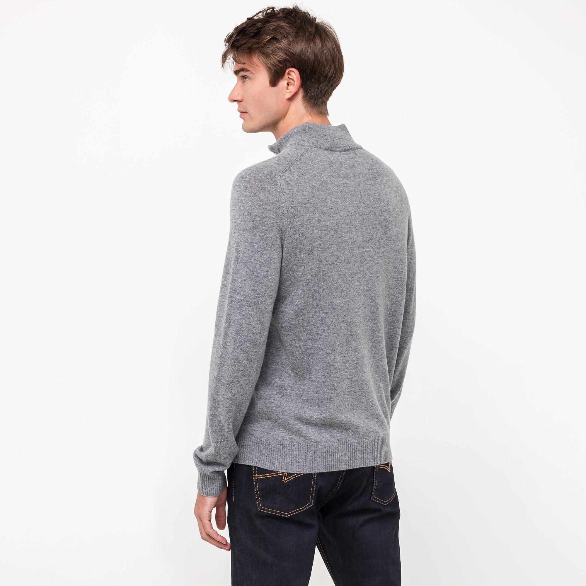 Manor Man Cashmere Blend Stehkragen Pullover  