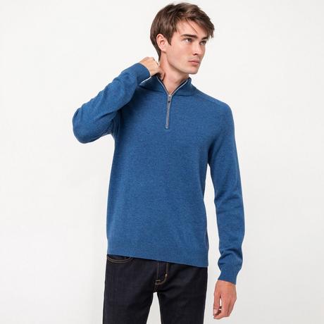 Manor Man Cashmere Blend Stehkragen Pullover  