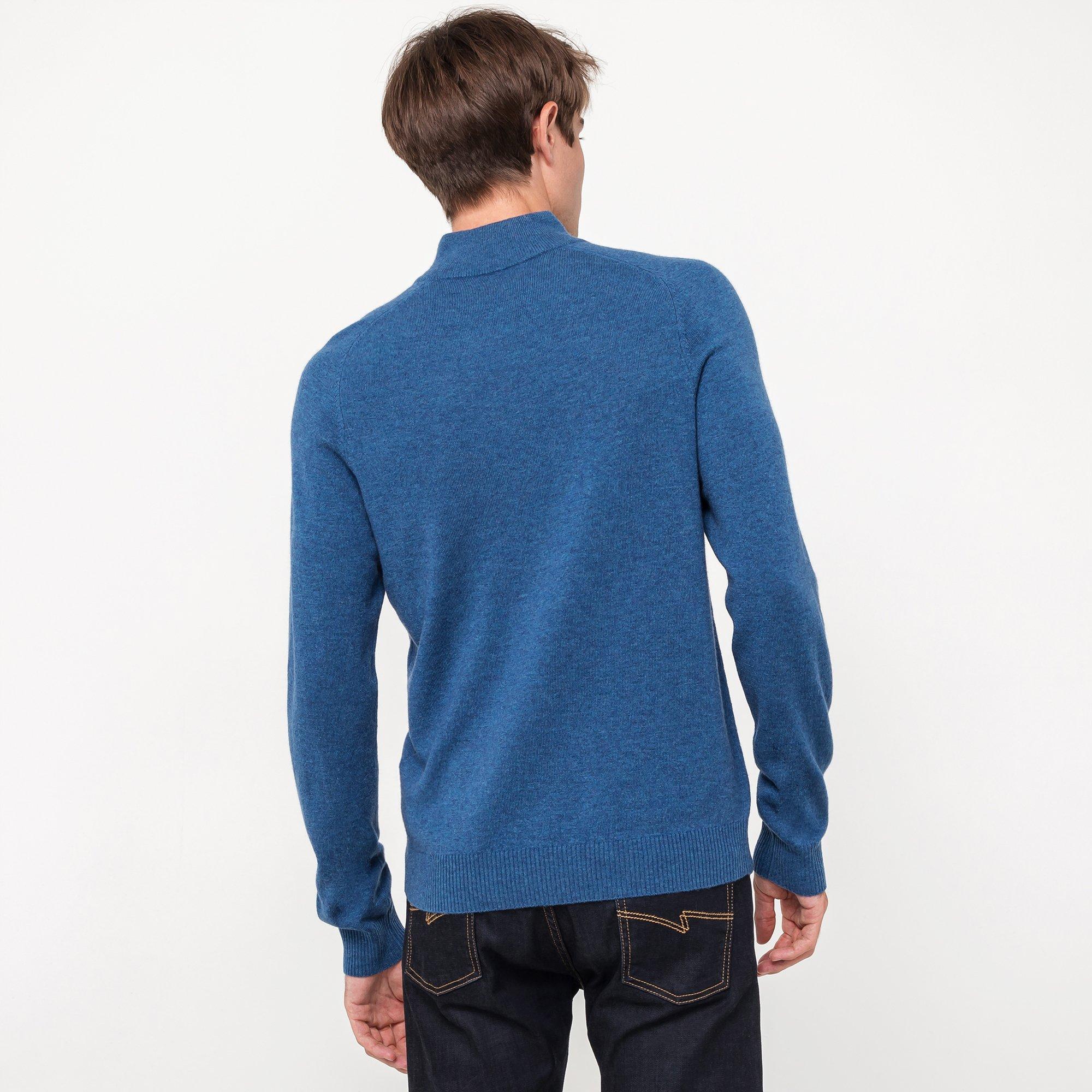 Manor Man Cashmere Blend Stehkragen Pullover  