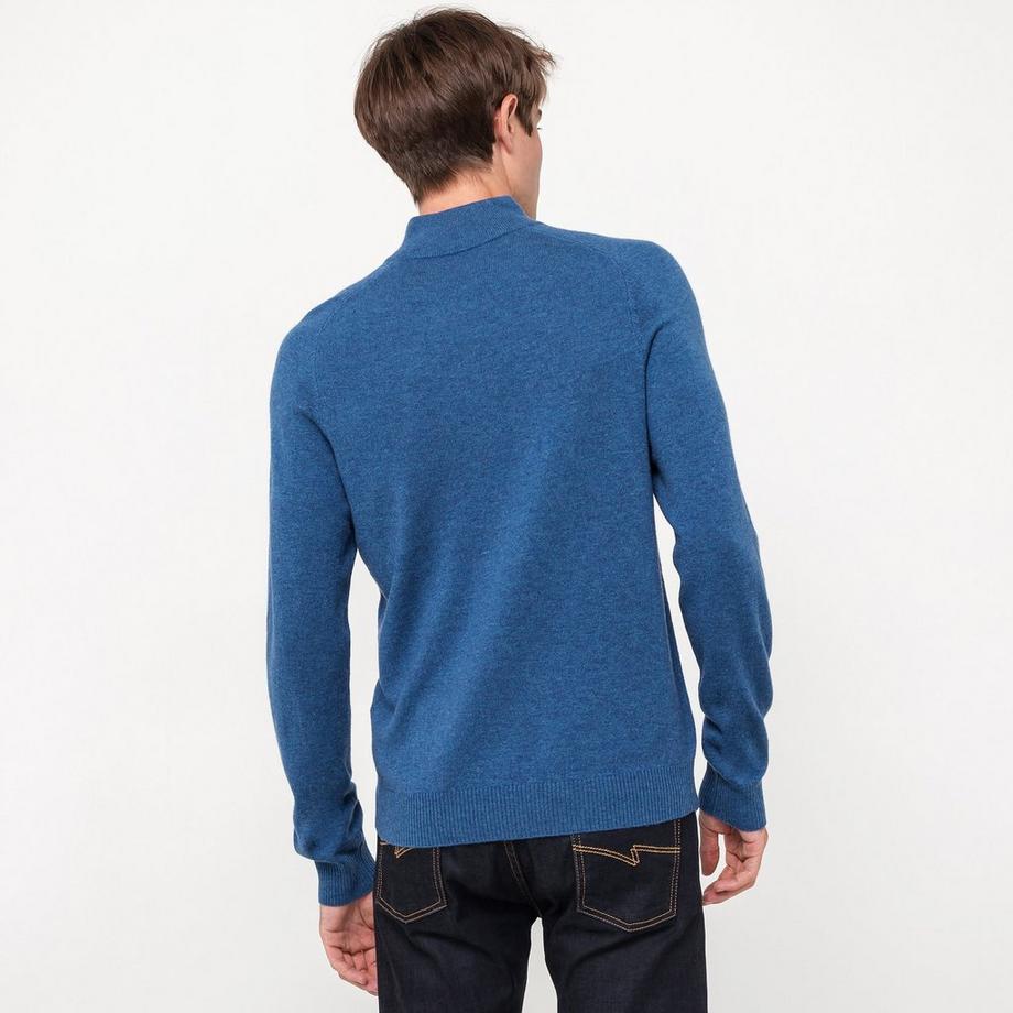 Manor Man Cashmere Blend Stehkragen Pullover  